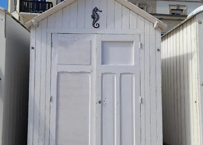 Ferienhaus Petite Vague - Maison Atypique Avec Terrasse Saint-Aubin-Sur-Mer (Calvados)