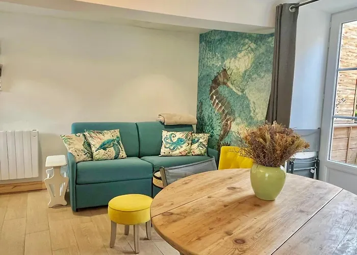 Petite Vague - Maison Atypique Avec Terrasse Ferienhaus Saint-Aubin-Sur-Mer (Calvados)