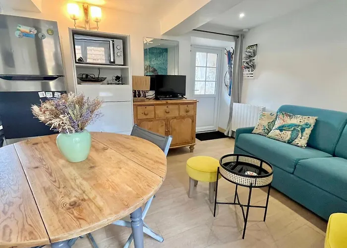 Petite Vague - Maison Atypique Avec Terrasse Saint-Aubin-Sur-Mer (Calvados)