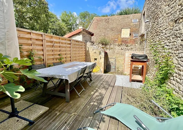 Ferienhaus Petite Vague - Maison Atypique Avec Terrasse