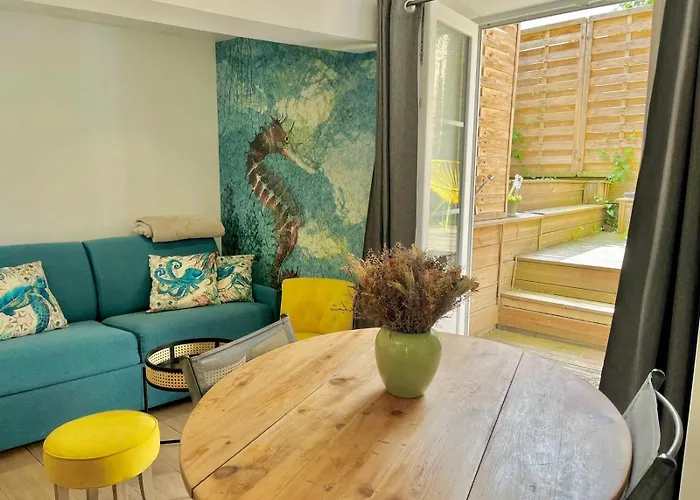 Petite Vague - Maison Atypique Avec Terrasse Ferienhaus *