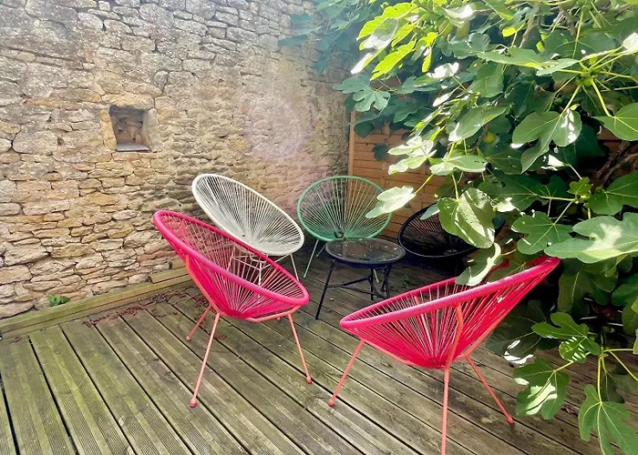 Ferienhaus Petite Vague - Maison Atypique Avec Terrasse Saint-Aubin-Sur-Mer (Calvados)